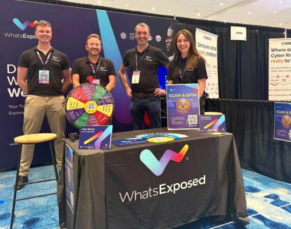 WhatsExposed team at conference